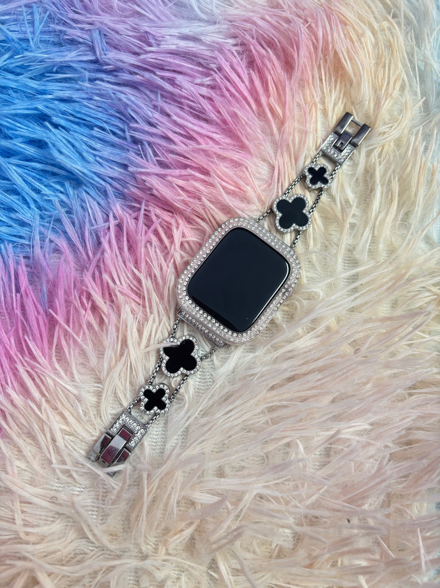 Diamond Clover Bracelet for Apple Watch