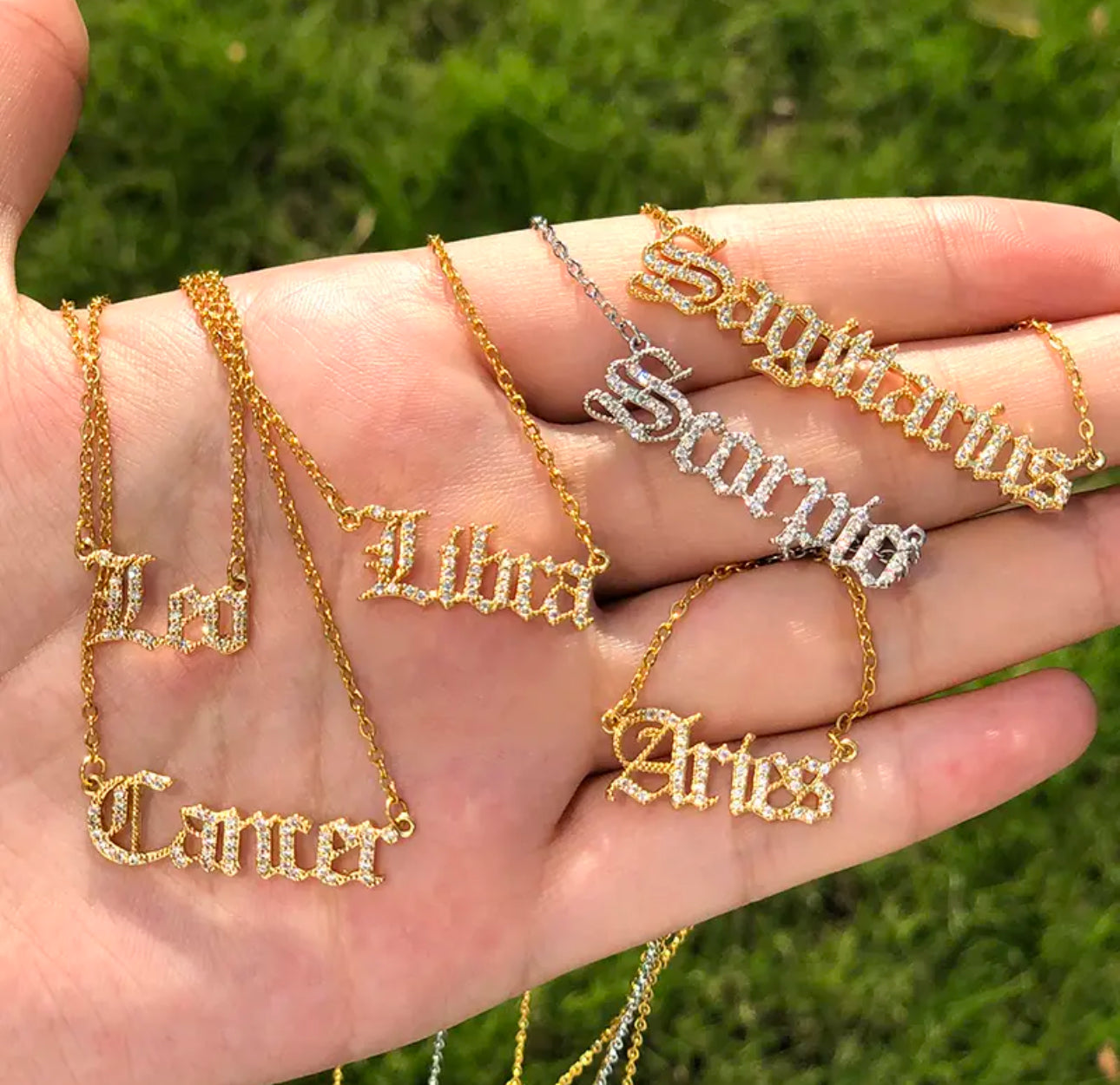 Zodiac Sign Necklaces