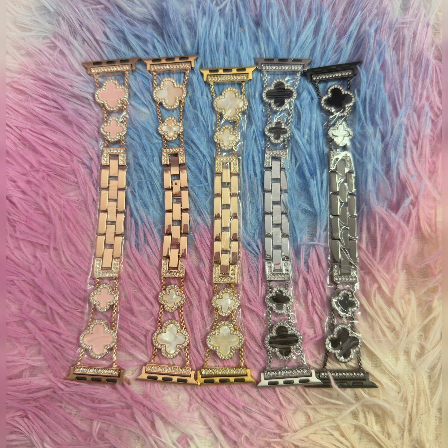 Diamond Clover Bracelet for Apple Watch