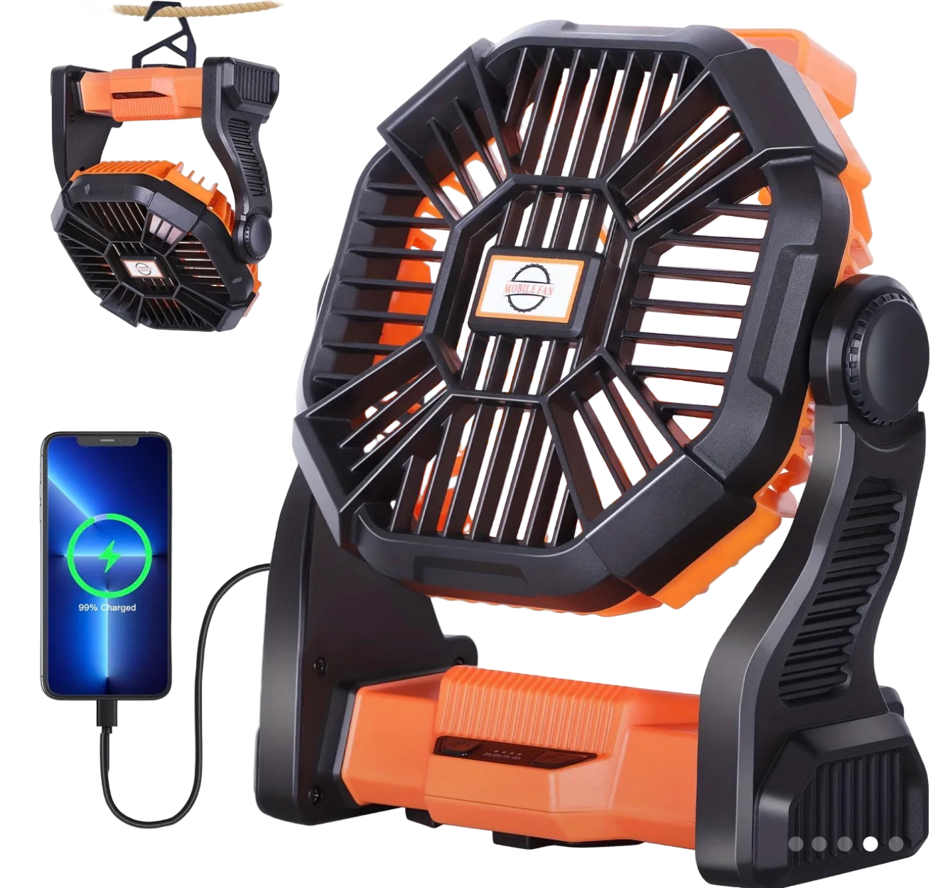Portable Rechargeable Fan
