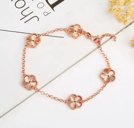 Stainless Steel Bracelet (Rose Gold)