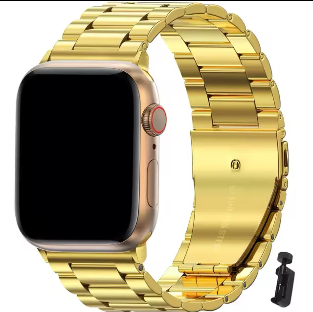 Stainless Steel Rolex Apple Watch Band