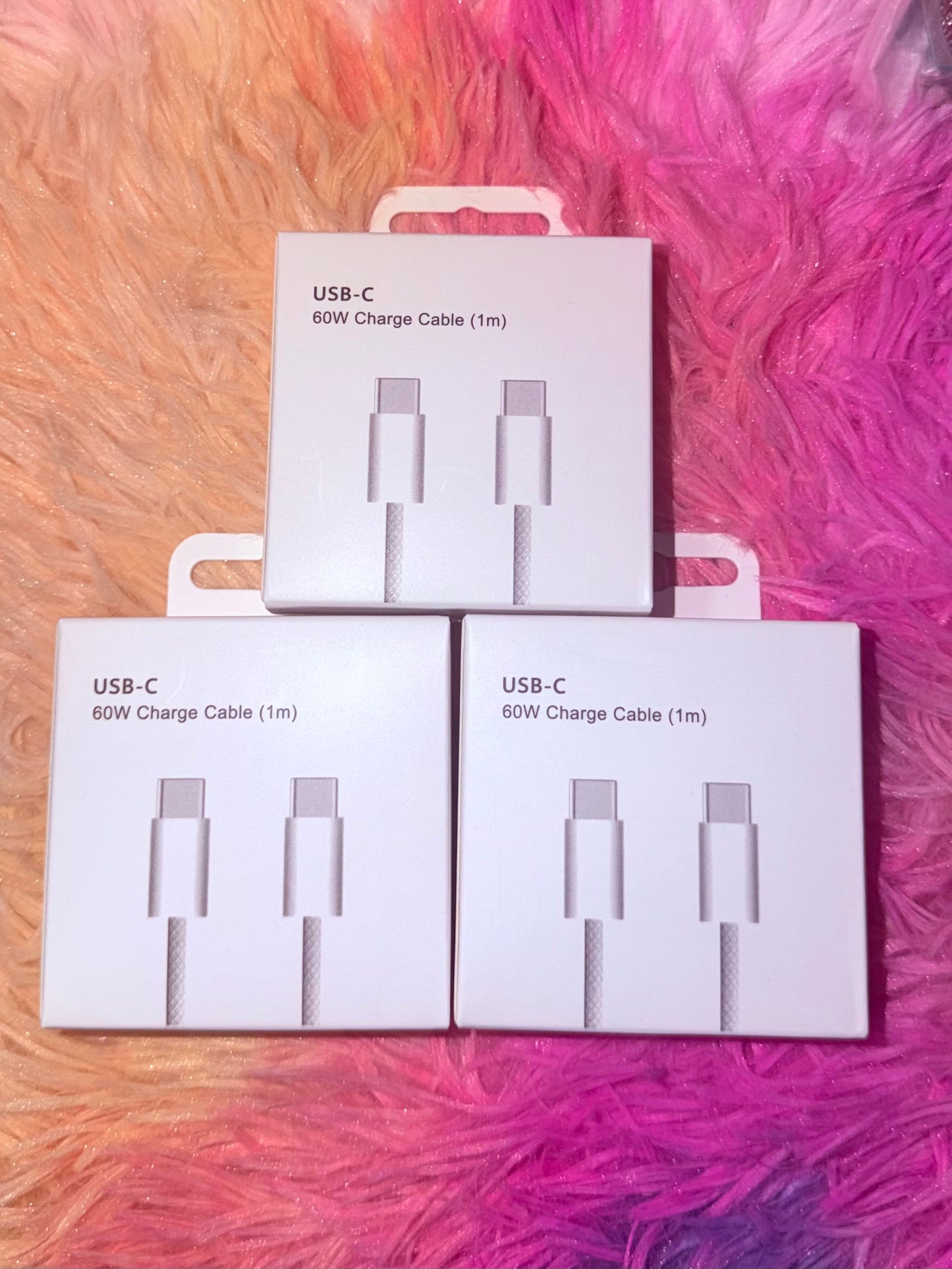 3ft 60W USB-C Fast Cable