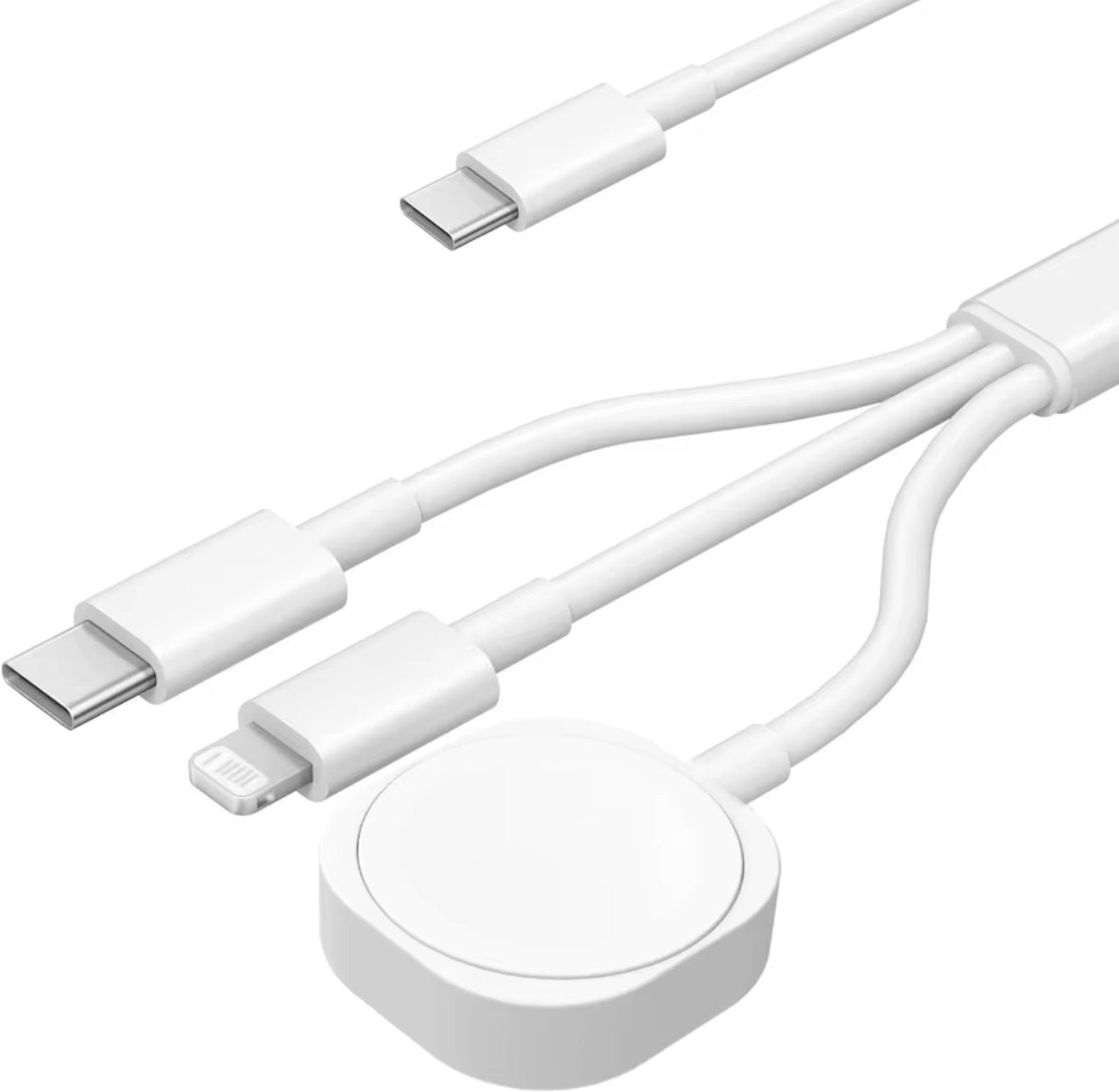 3-in-1 Charging Cable (USB-C, Lightning & Apple Watch)