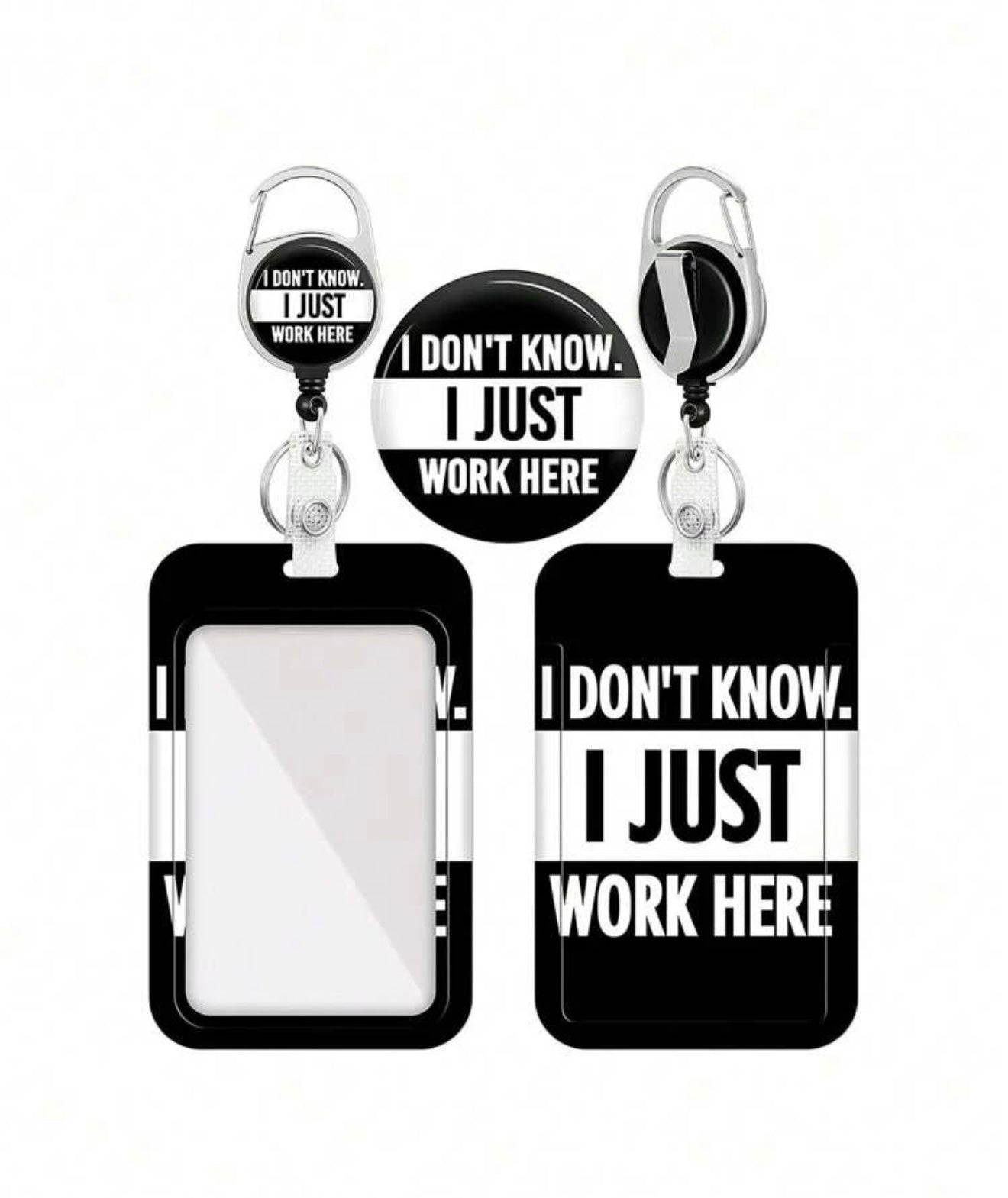 Retractable ID Badge Holder