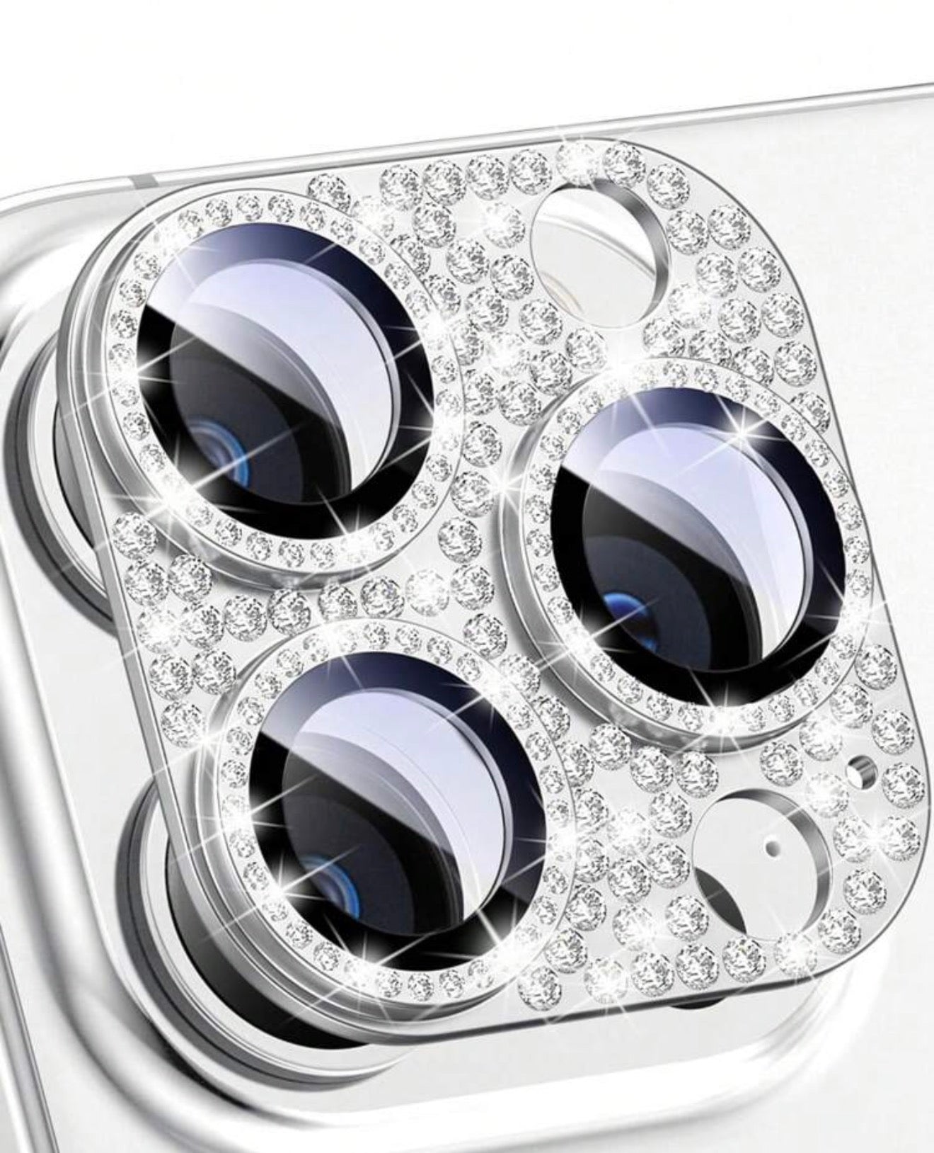 Full Cover Bling Camera Lens Protector