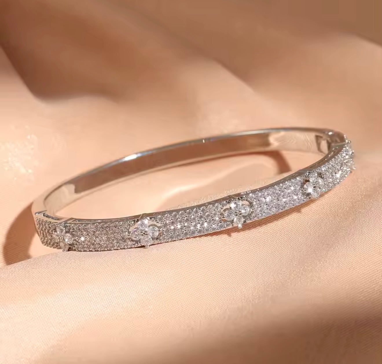 Stainless Steel Clover Bracelets