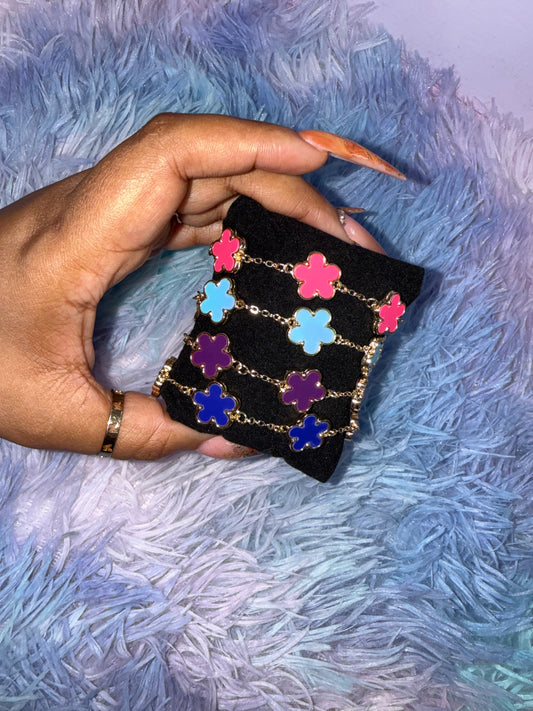 Stainless Steel Clover Bracelets