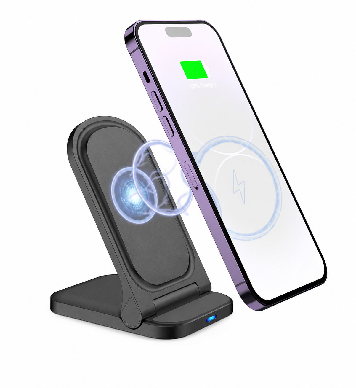 15W Wireless Folding Stand Phone Charger