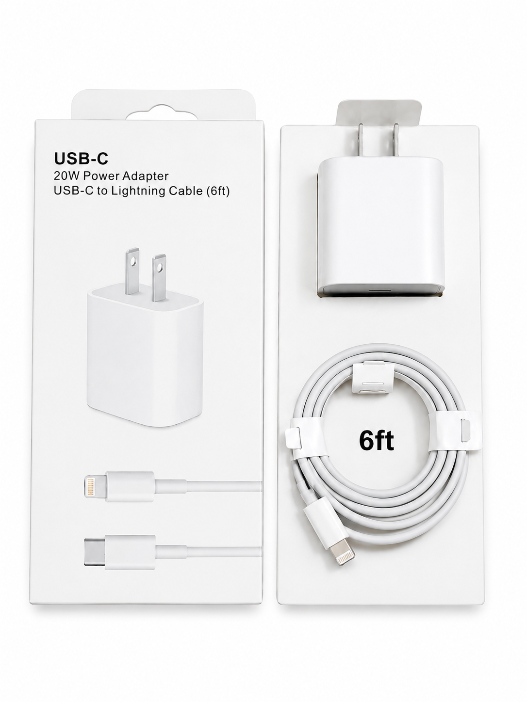 20W iPhone Fast Charger Combo