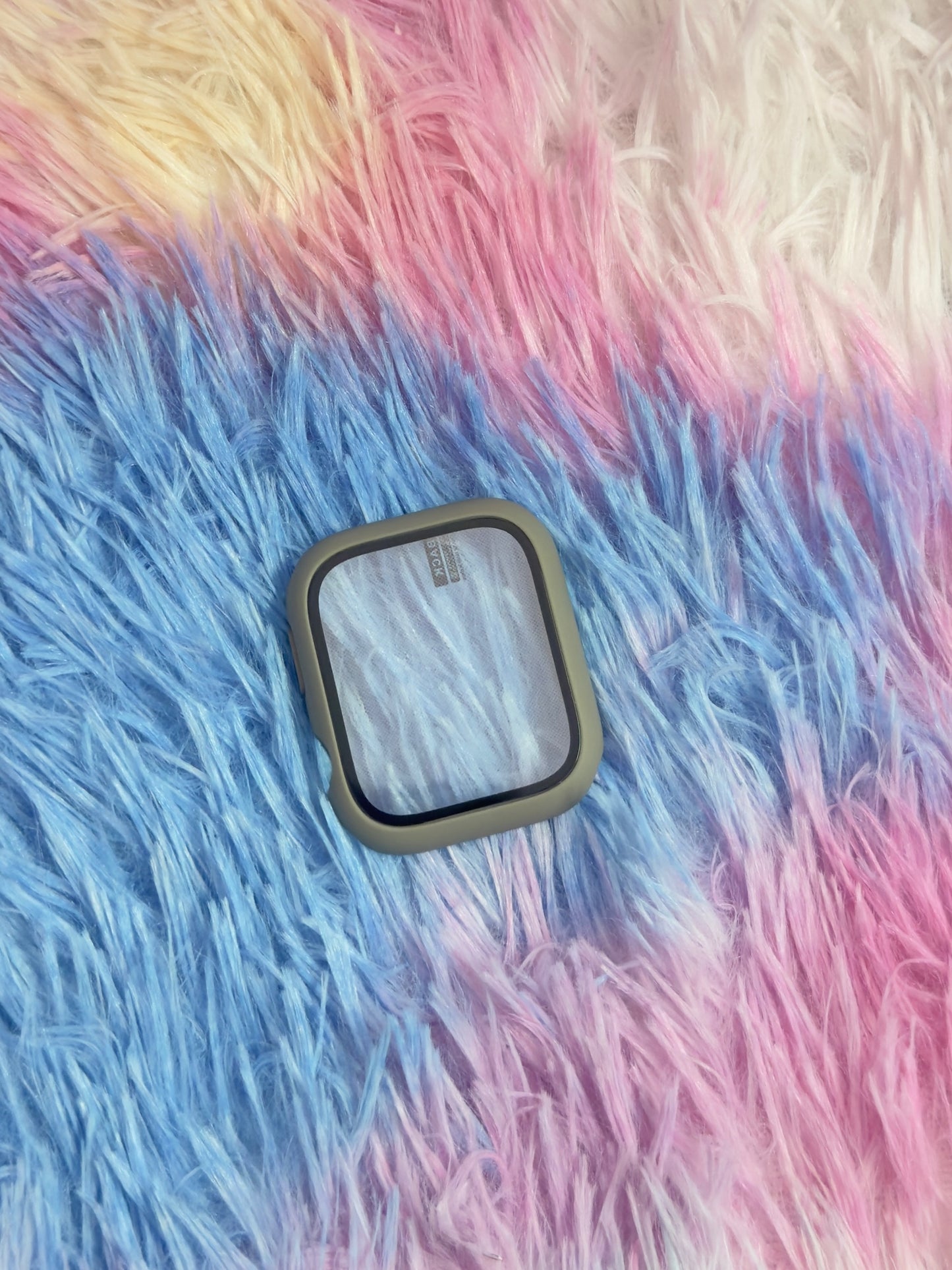 Matte Apple Watch Covers w/ Tempered Glass