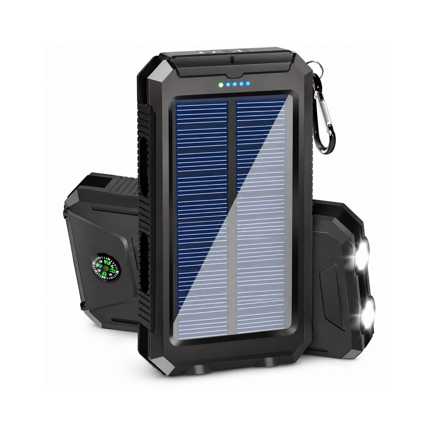 20000mAh Solar Powered Portable Charger
