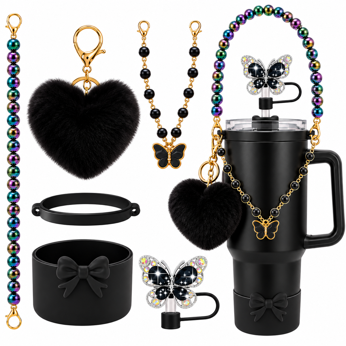 6 pc Tumbler Accessories