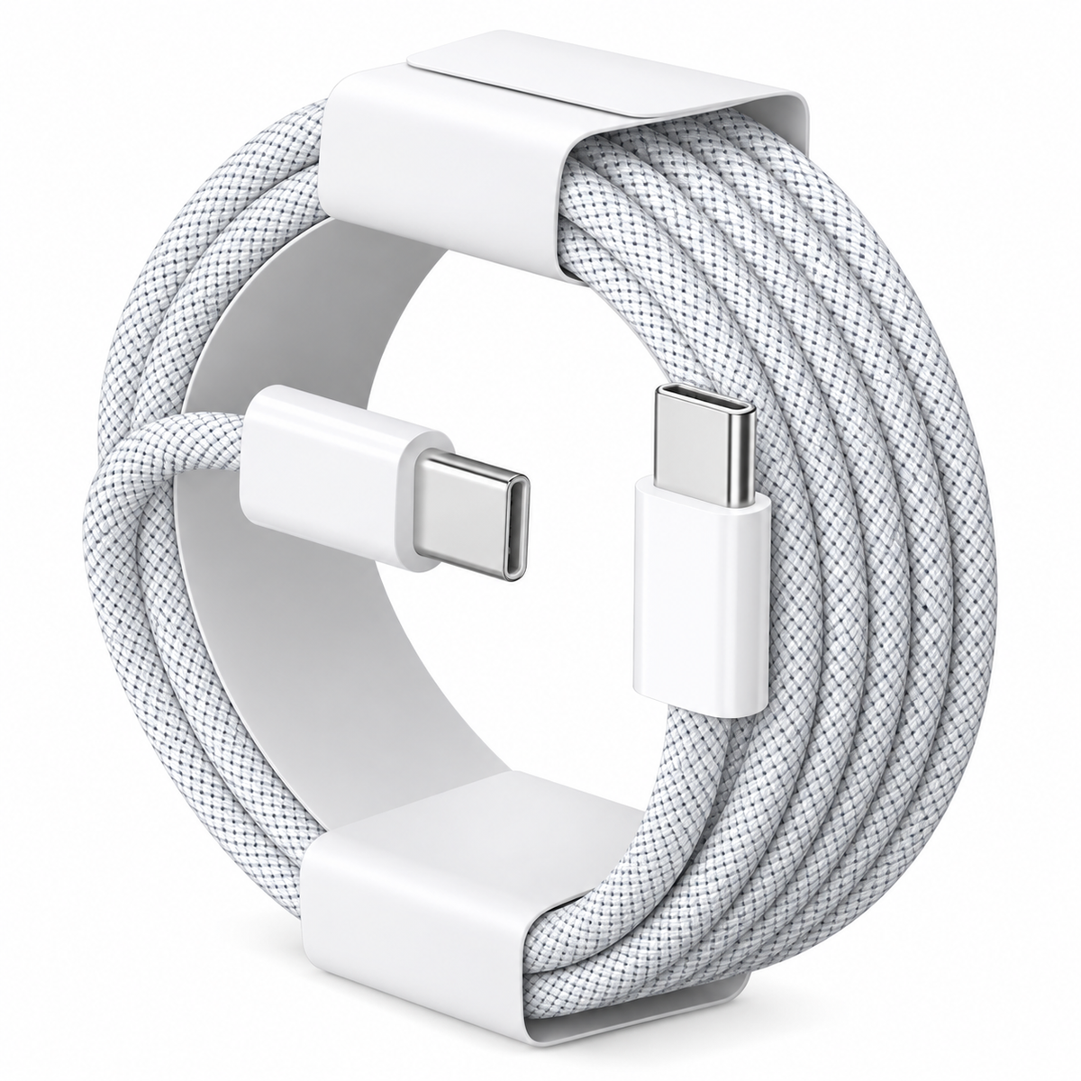 60W 9ft Braided USB-C to USB-C Cable