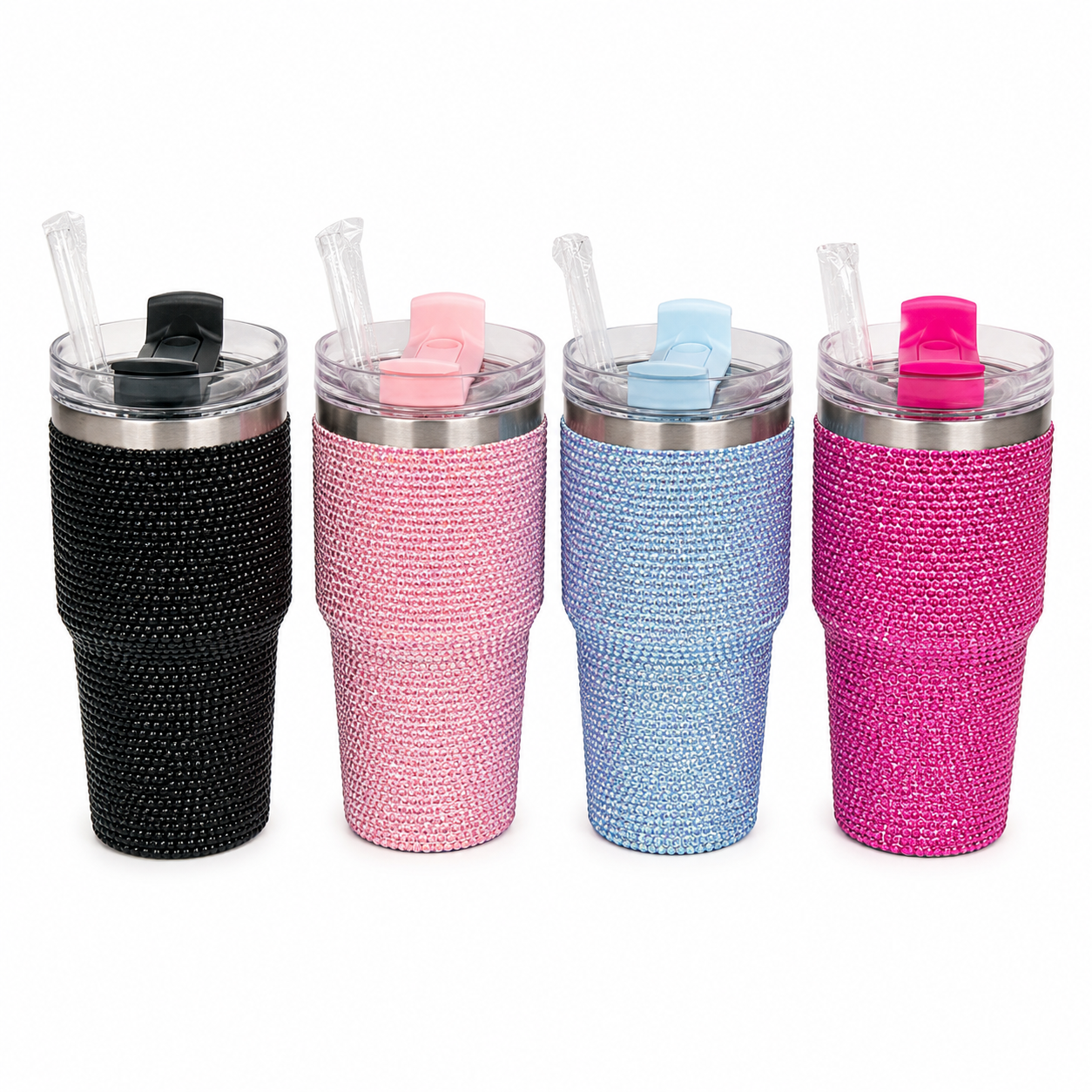 Mini Rhinestone Tumblers (14oz)
