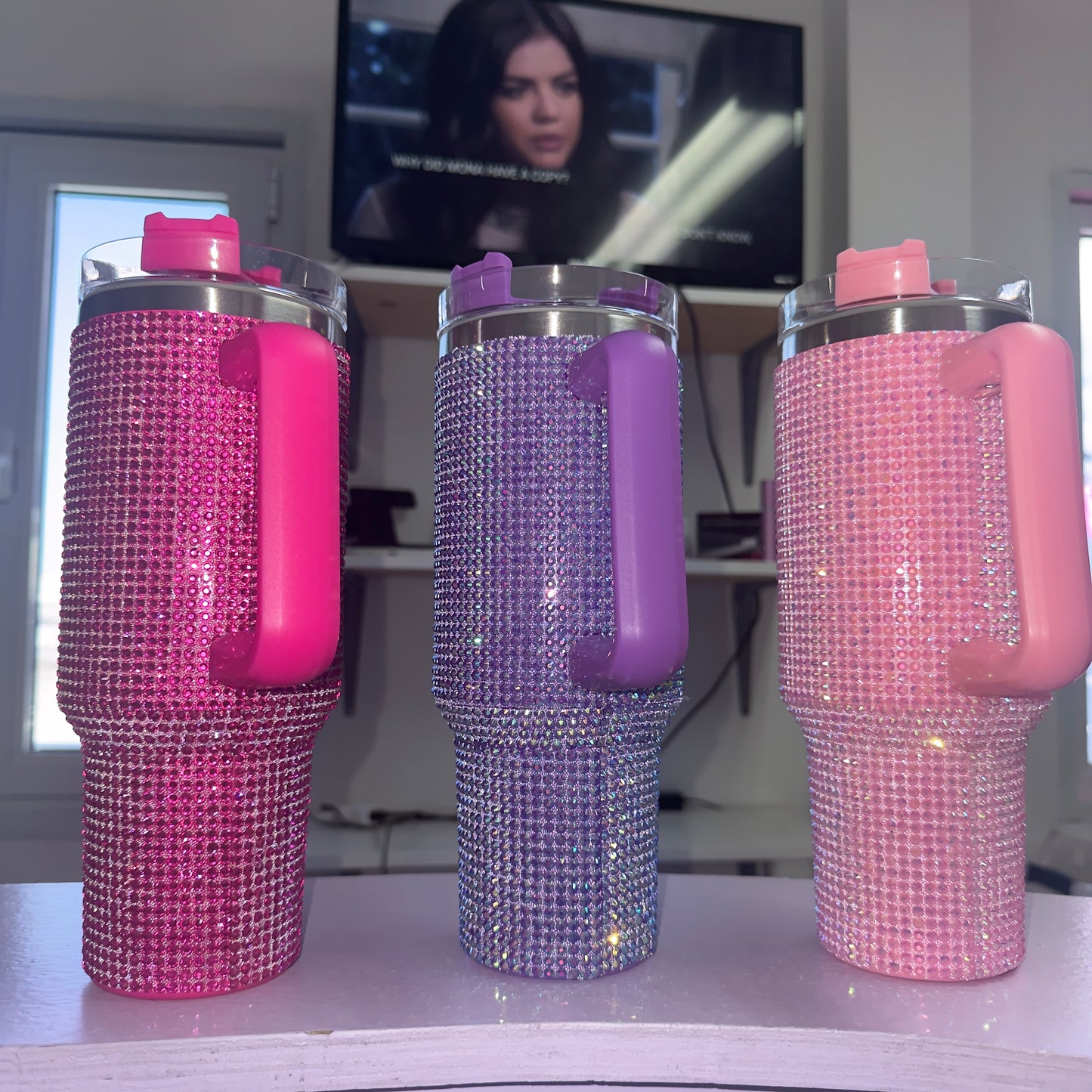 40oz Bedazzled Tumblers