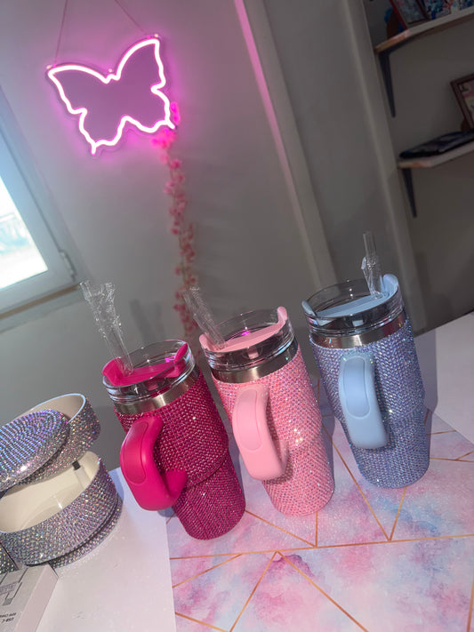 Rhinestone Mini Tumblers (14oz)
