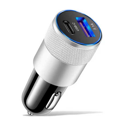 Car Charger w/ fast charging port