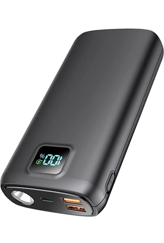 40000mAh Portable Charger, 30W Quick Charge w/ built in flashlight