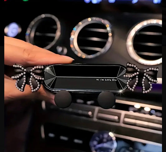 Cute Bow Phone Holder for Cars
