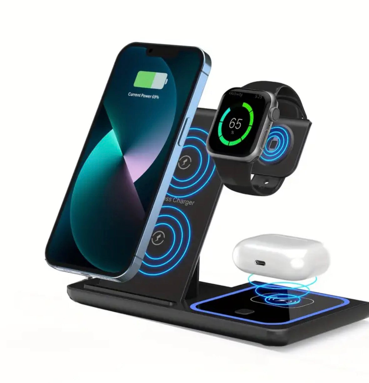 3-in-1 Foldable Wireless Charger