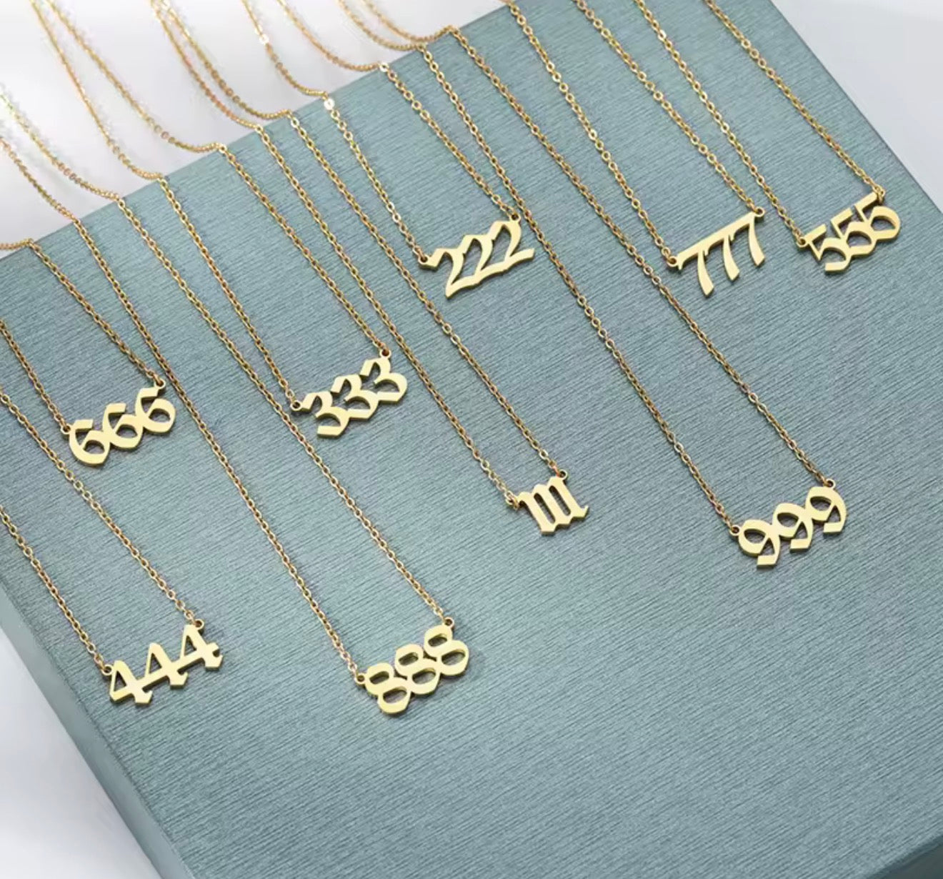 Angel Number Necklaces