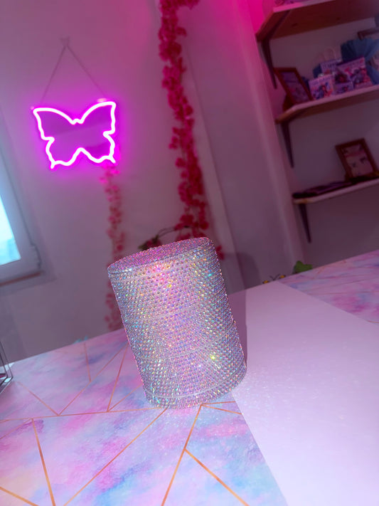 Rhinestone Rotating Storage Box