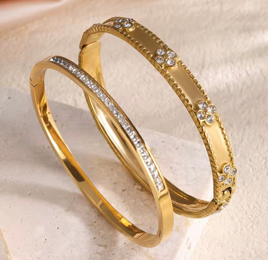 Stainless Steel Bracelet Set