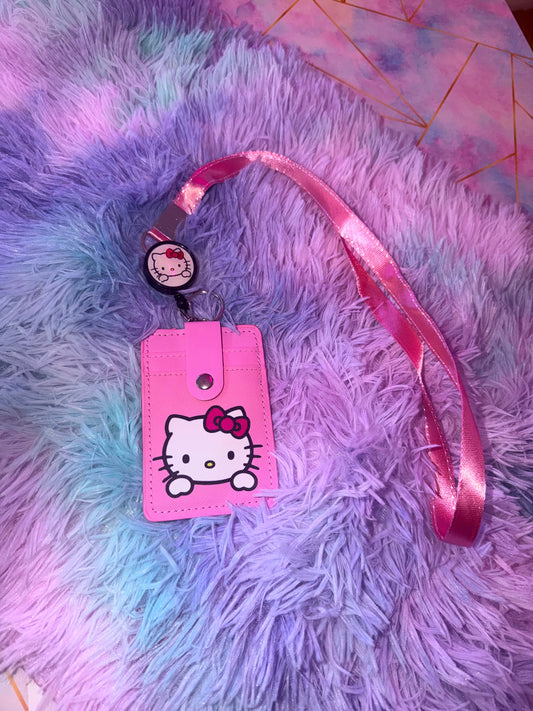 Hello Kitty Retractable Lanyard