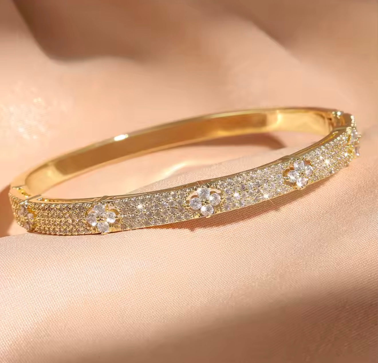 Stainless Steel Clover Bracelets