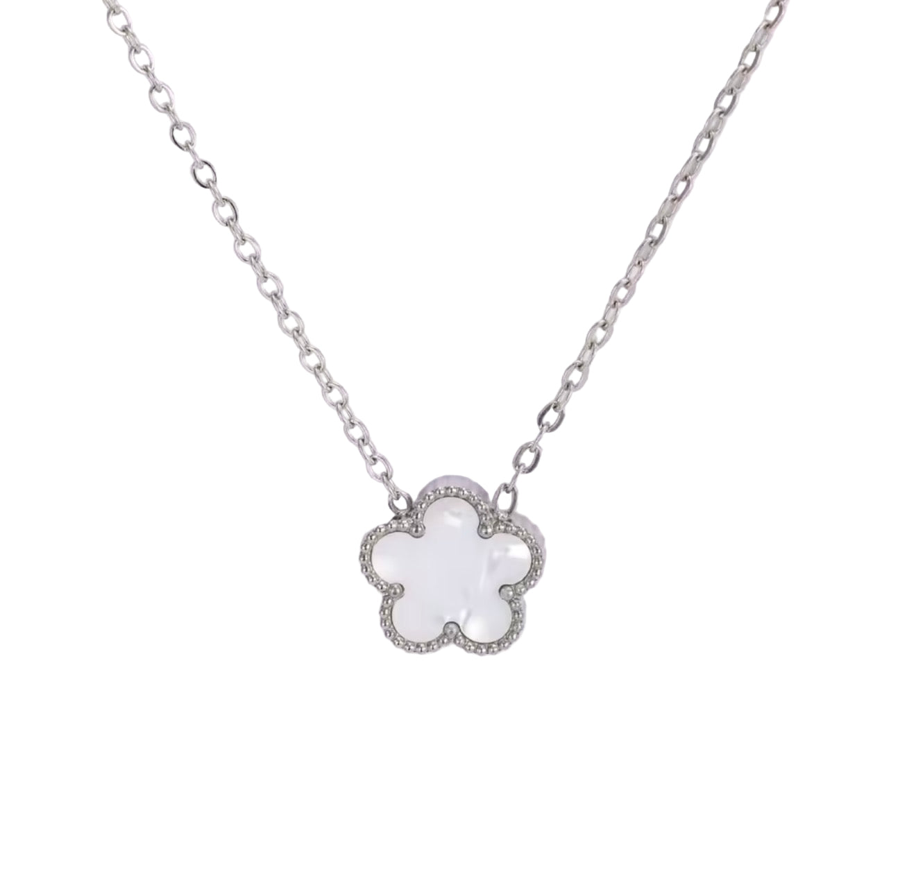 Stainless Steel Clover Necklace