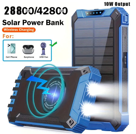 28800mAh Solar Power Portable Charger