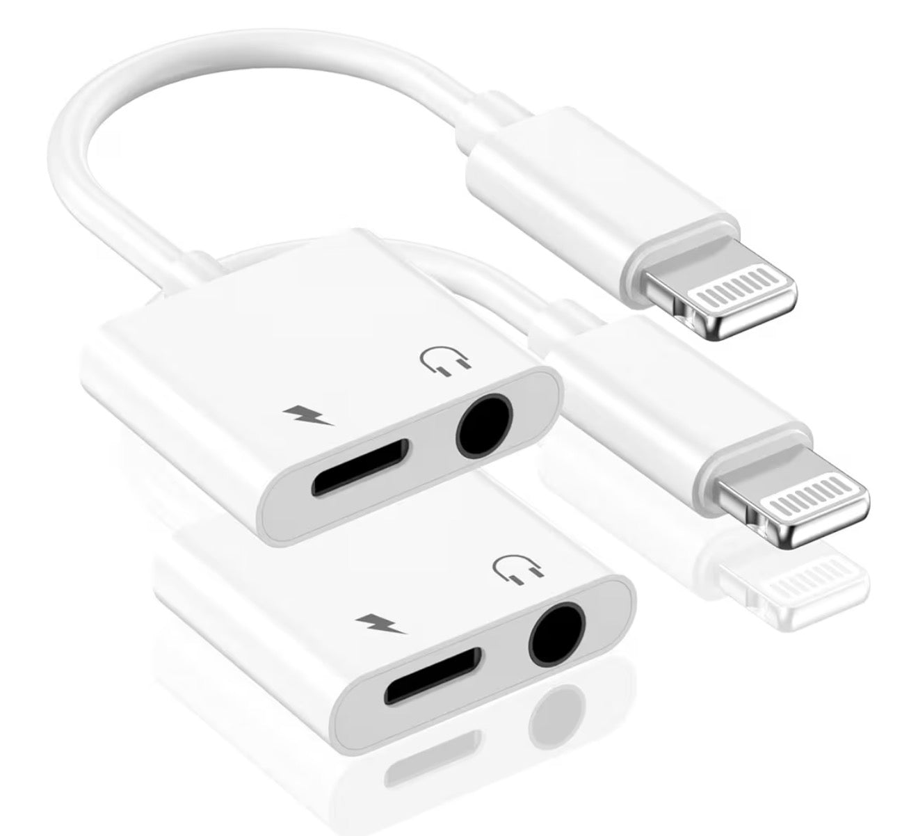 iPhone Headphone & Charger Adapter