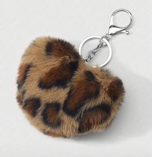Fluffy Keychain