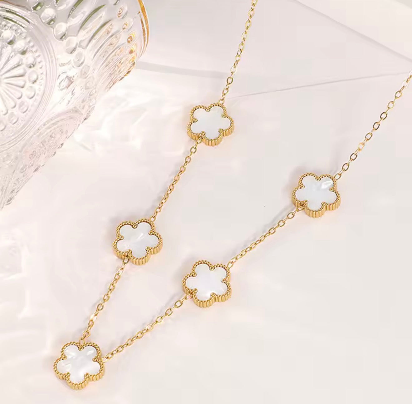 Stainless Steel Clover Necklaces