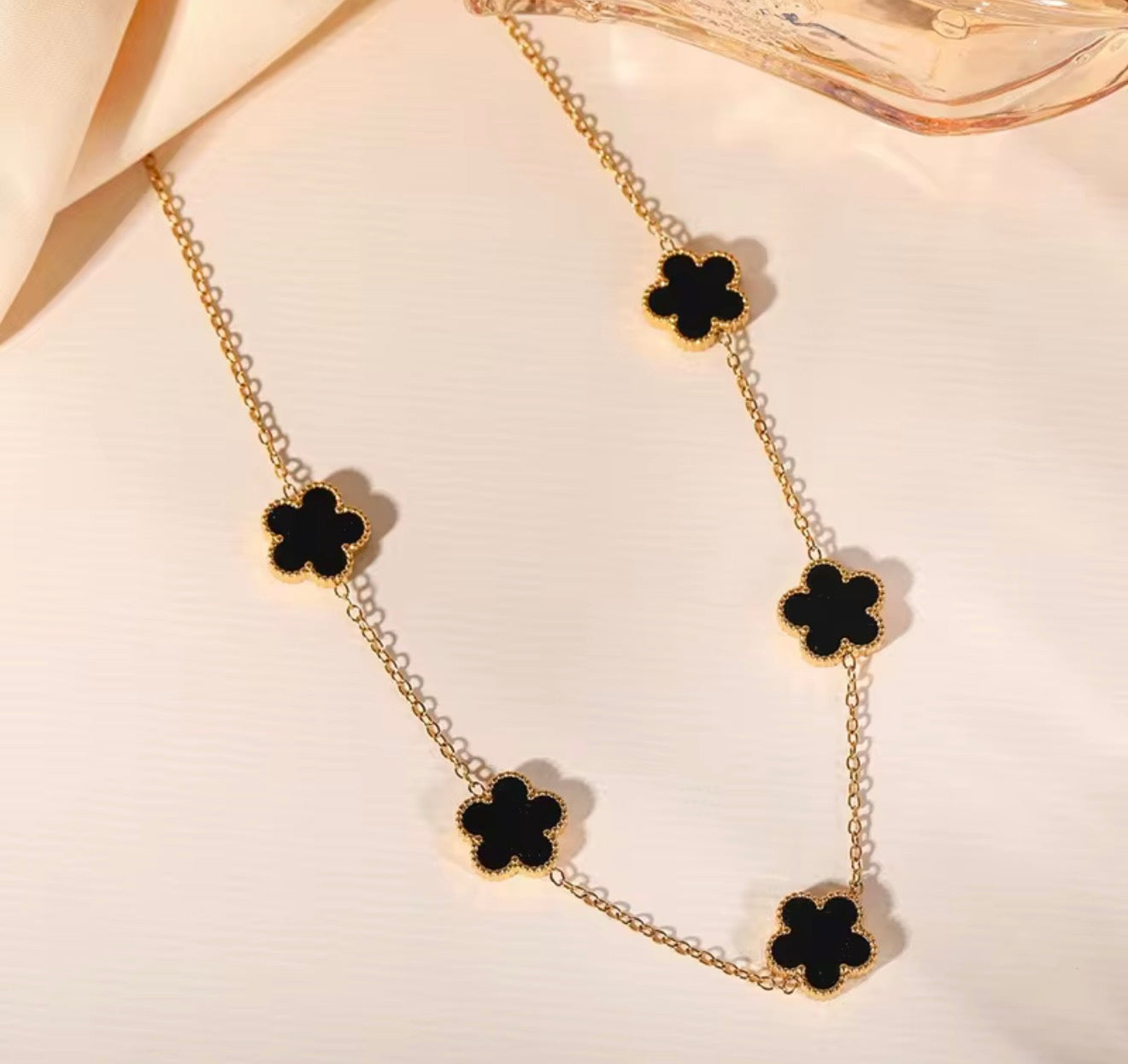 Stainless Steel Clover Necklace