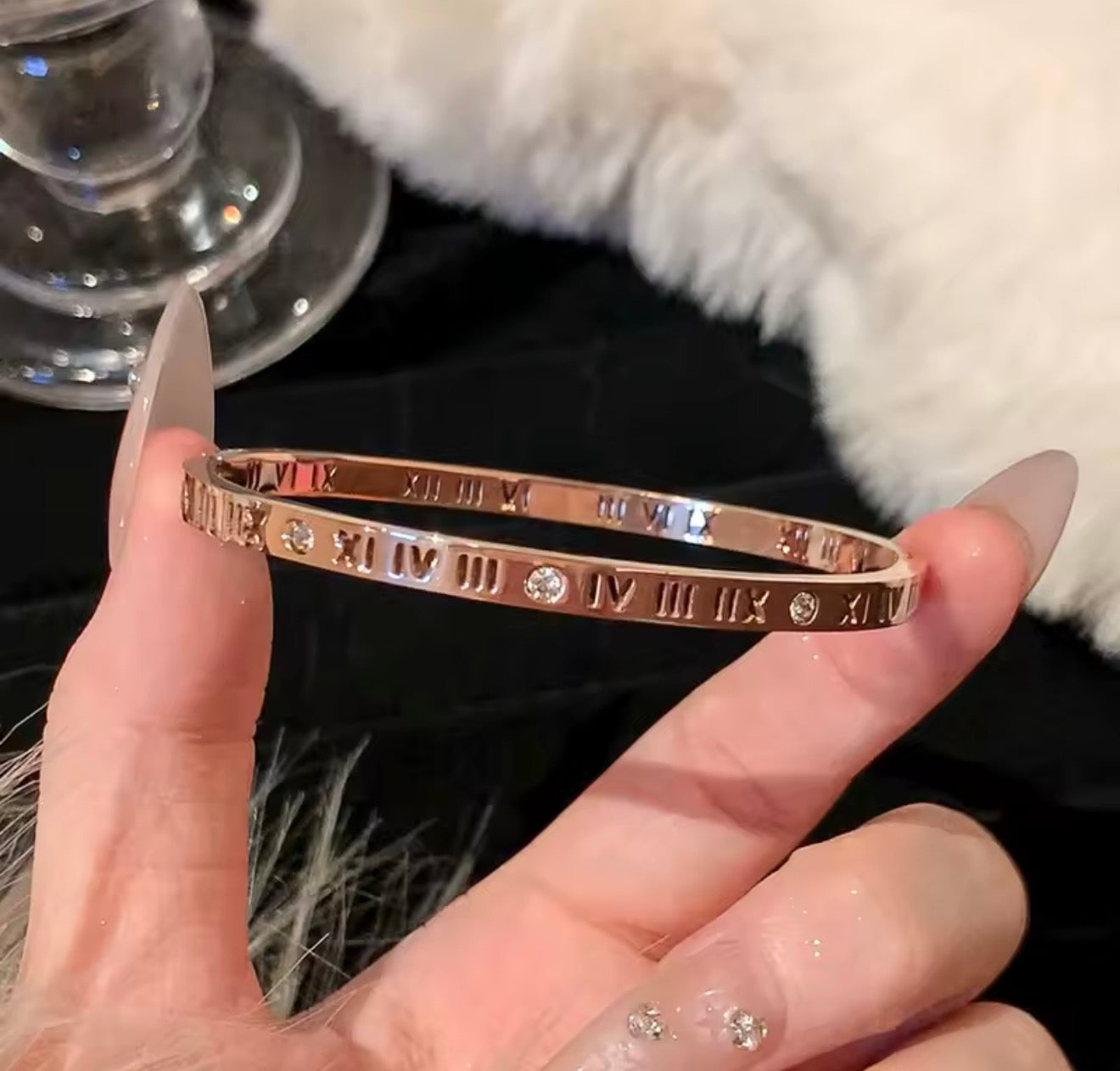 Stainless Steel Bracelet (Rose Gold)