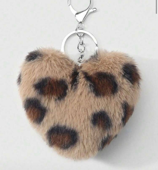 Fluffy Keychain