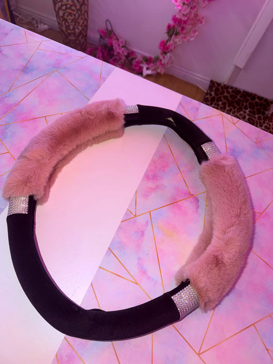 Rhinestone Steering Wheel Covers