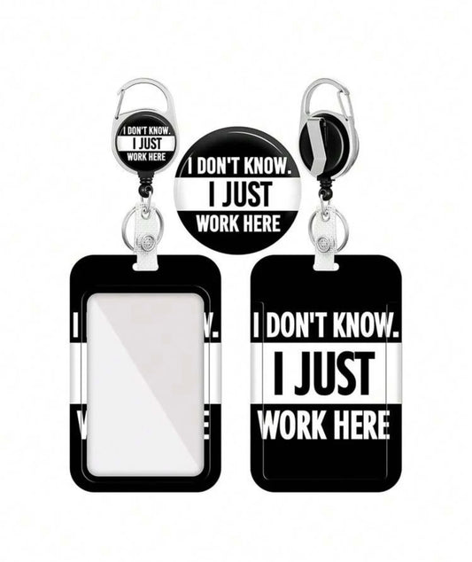 Retractable ID Badge Holder