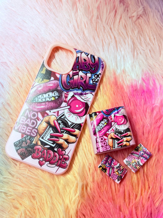 Matching iPhone & Charger Case