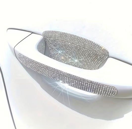 Diamond Car Door Handle Stickers