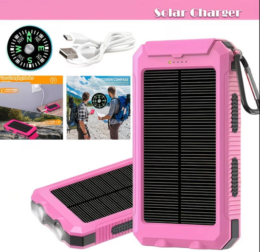 10000mAh Solar Power Portable Charger