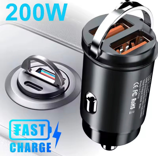 Car Charger w/ fast charging port
