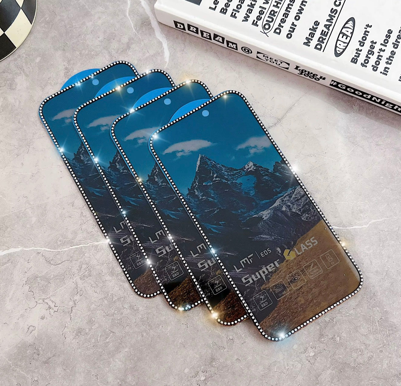 Diamond Privacy iPhone Screen Protectors