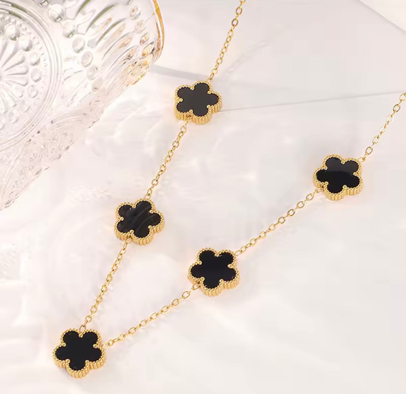 Stainless Steel Clover Necklaces