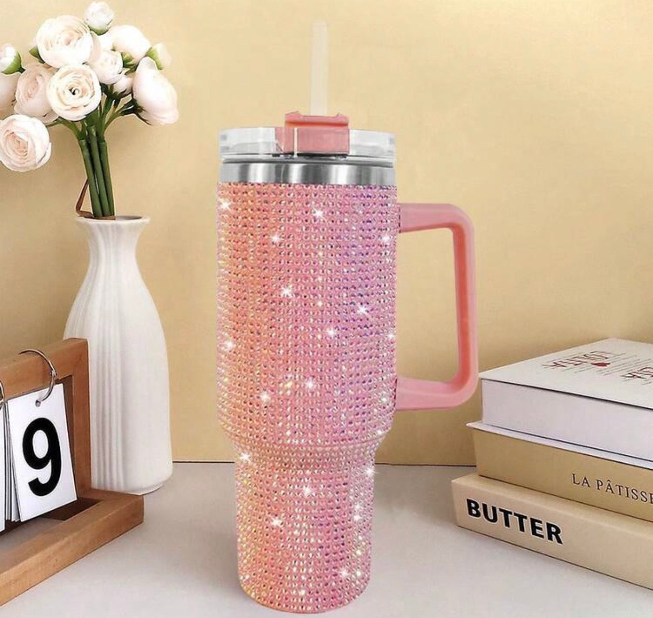 40oz Rhinestone Tumbler