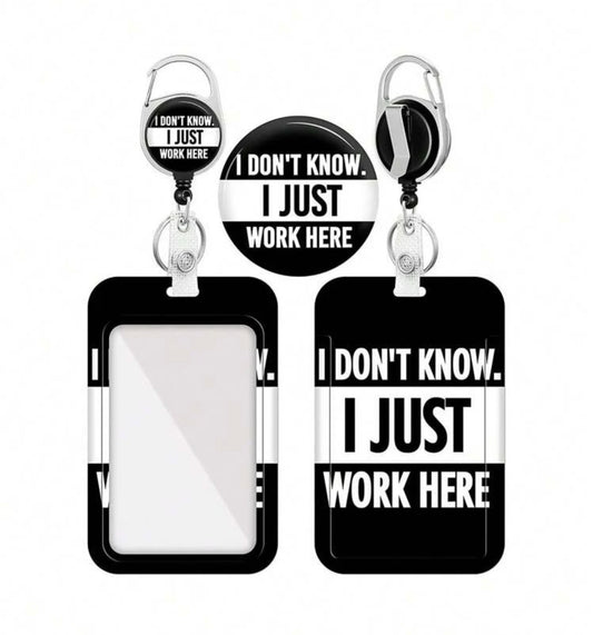 Retractable ID Badge Holder