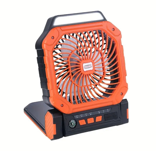Solar Powered Portable Fan