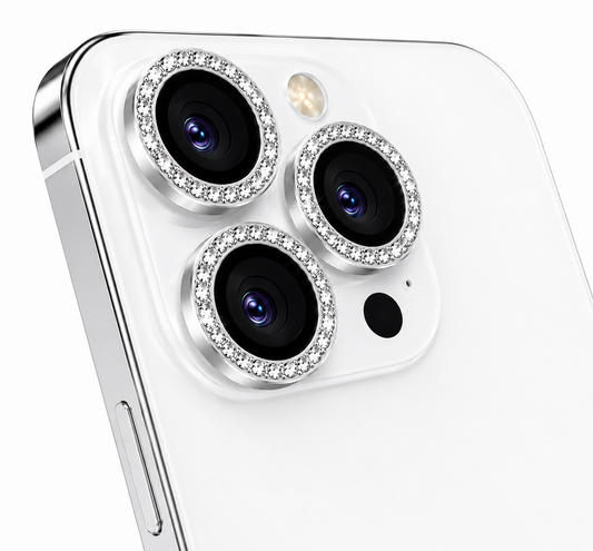 Silver Bling Camera Lens Protector